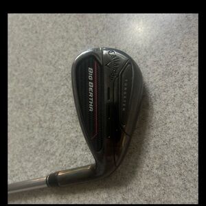 Callaway Big Bertha 2023 Tungsten 9 Iron True Temper Elevate MPH 85 Steel Stiff